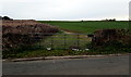 7-bar gate at a field entrance near Wig-fach