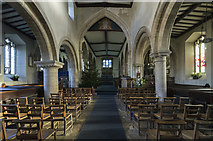 SK9227 : Interior, Ss Andrew & Mary church, Stoke Rochford by J.Hannan-Briggs
