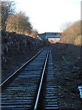 SE0790 : Wensleydale Railway looking west by Gordon Hatton