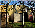 Western Power Distribution electricity substation in  Maesglas Industrial Estate, Newport 