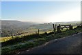 SK2376 : Derwent Valley from the Eyam Road, Derbyshire by Andrew Tryon
