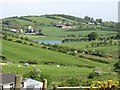 Drumlin hollow lake south-west of the village of Darkley