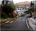 Nantcarn Road speed bump, Cwmcarn