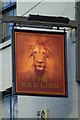 The sign of the Red Lion