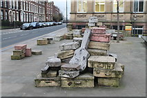 SJ3589 : The Hope Street 'Suitcases' by Dave Pickersgill