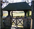 Lychgate at the Church of St. James the Greater