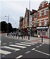 Zebra crossing to Town Balti, Newport