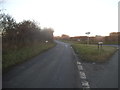 Hammonds Lane at the junction of Colemans Green Lane