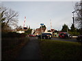 Egham - Vicarage Road Railway Crossing