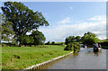 Canal and pasture west of Tetchill, Shropshire