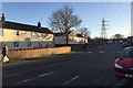 Middle Ride and power lines, Willenhall, southeast Coventry