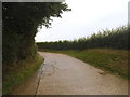 The entrance to Clare Park Farm, Crondall