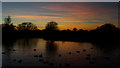 Nantwich Lake at dusk