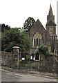 Grade II listed entrance gateway to the churchyard of St Mary Risca