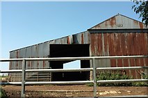 SX1166 : Barn, Pinsla Downs by Derek Harper