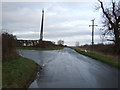 Road junction on National Cycle Route 1