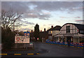 Road junction sign and Whittingham