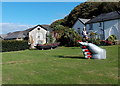 Unusual items in a Lynmouth garden