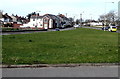 Part of a large grass triangle, Porthcawl