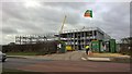 Construction site at Hayfield Green