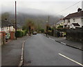 West along Llanfach Road, Llanfach, Abercarn