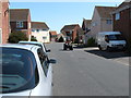 Looking down Marigold Avenue