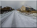 Snow along Claragh Road