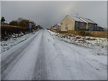 H3374 : Snow along Claragh Road by Kenneth  Allen