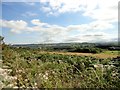 View south from the A68