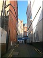 Bournemouth: Old Christchurch Lane approaches Old Christchurch Road