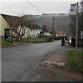 Twyn Place bus stop and phonebox, Llanfach, Abercarn