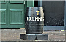 J3373 : Guinness barrel, Belfast (January 2017) by Albert Bridge