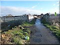 Footbridge across the railway line, Thurnscoe