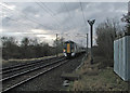 Cambridge-bound at Sawston Level Crossing