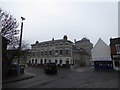 Looking from Cox Lane, across Tacket Lane over to Foundation Street