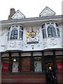 Coat of arms above Lakeland