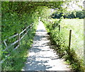 Path on the edge of Grantham