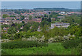 View across the town of Grantham