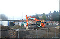 Construction site, Low Moor