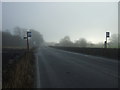 Bus stop on the A65