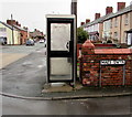 BT phonebox on a Flint corner