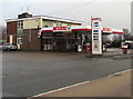 SJ2572 : Chester Road Spar shop, post office and filling station, Flint by Jaggery