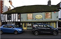 TR1534 : Hythe High Street: The Old Willow Restaurant and Thailand Tom by Michael Garlick