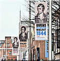 Rabbie Burns posters, Belfast (January 2017)