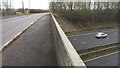 Bridge over the M69 at Bazzard Road