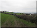 Footpath towards Upper Heaton and Heaton Hall Farm