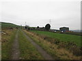 North Moor Lane approaching North Moor House Farm