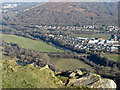 Coal train seen from Garth Hill