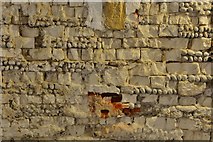 TR3752 : Deal Castle: Basement wall construction by Michael Garlick