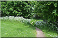SP3879 : Path from the Dorchester Way estate to the Sowe Valley footpath, Walsgrave, east Coventry by Robin Stott